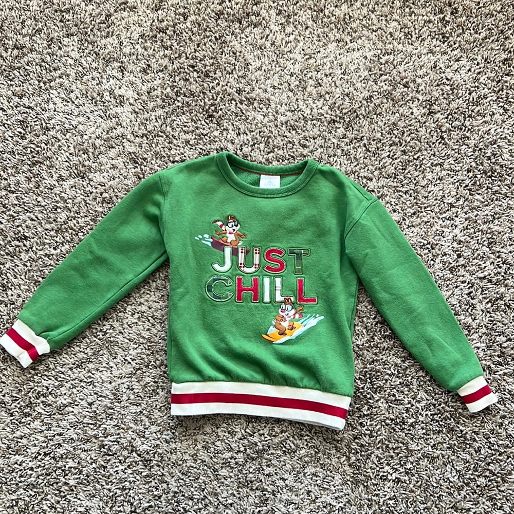 Boys Chip n Dale Disney sweatshirt